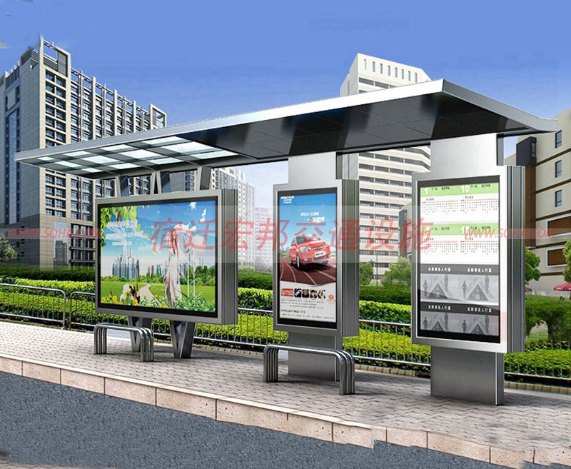 不銹鋼候車亭 不銹鋼候車亭